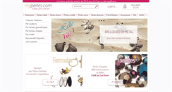 Desktop Screenshot of myperles.com